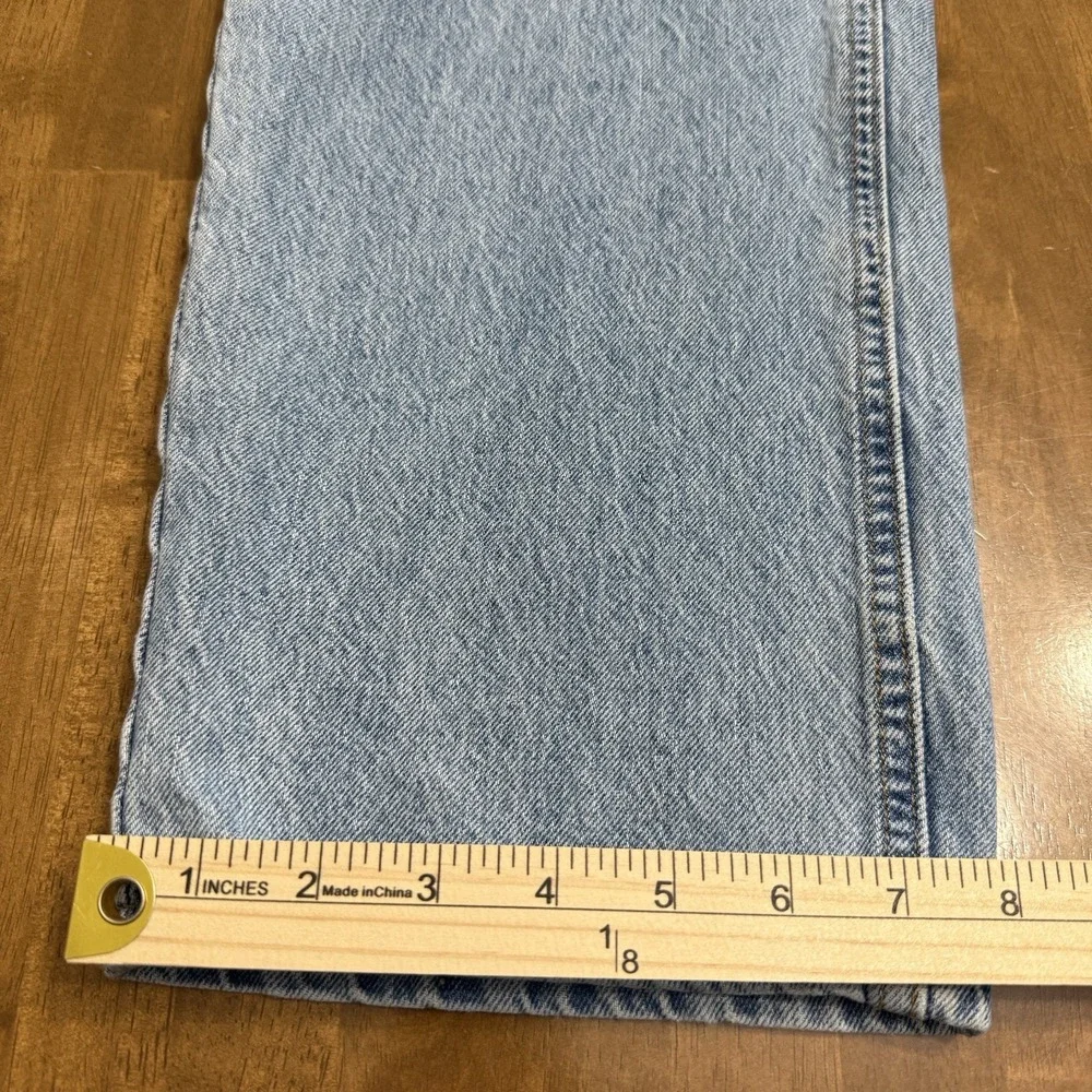Levi's 541 jeans men's 36x32 light wash blue relaxed western cowboy Levi Strauss